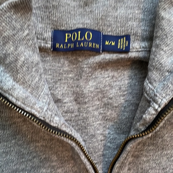 Polo by Ralph Lauren Quarter Zip Pullover Men’s Medium. - Picture 3 of 4